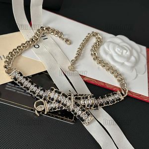 Chanells Luxuskanal Marke Anhänger Halsketten Damen Designer Gedruckt Schmuck Mode Straße Klassische Damen Halskette Urlaub Geschenke 0809