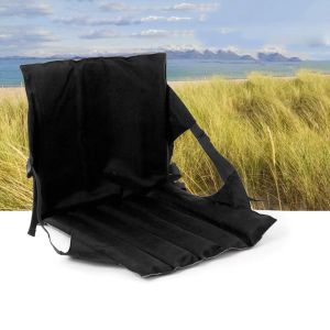 Mat Multifunctional Folding Chair Outdoor Cushion Chair with Backrest Soft Cushion Chair for Camping Beach Kayak Canoe Folding Seat