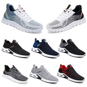 New Models Men Women Shoes Hiking Running Flat Shoes Soft Sole Grey Red Bule Comfortable Fashion Antiskid Big Size 39-45 dreamitpossible_12