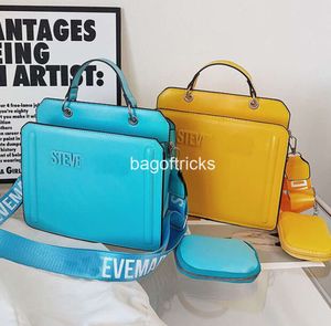 Women Black bags Designer Shoulder bag Steve Purse And Bucket Set Luxury PU Leather Bags steven Tote Handbags All in stock