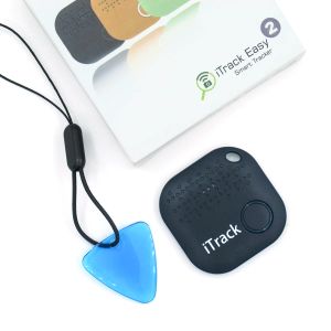 İzleyiciler Anti Kayıp Büyük Alarm Ses Akıllı Pet Tracker Itrack2 Kablosuz Bluetooth Anahtar Bulucu Cüzdan Bagaj Çantaları Öğeler Bulucu Pet Tracker