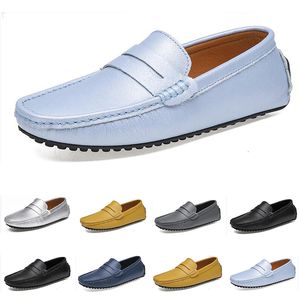 scarpe eleganti primavera autunno estate grigio marrone bianco uomo basse scarpe traspiranti con suola morbida suola piatta uomo GAI-42