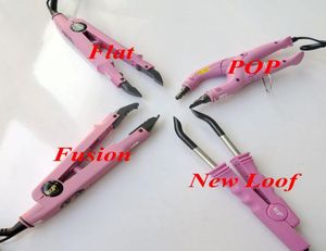 Professionelle Haarverlängerung Fusion Eisenverbinder Keratin Bonding Tool Einstellbare Temperatur Fusion Heat Connectors vier Typ 4321232