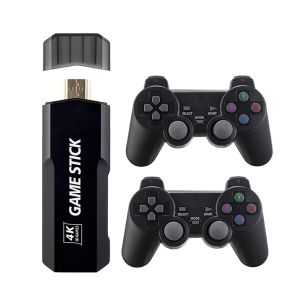 Console X10 Mini 4K Video Game Stick S905X 32/64/128GB con 20000 giochi gratuiti Due gamepad wireless per PSP/ps/mame/md 3d macchina da gioco