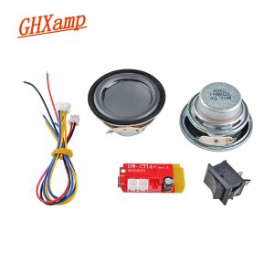 スピーカーGHXAMP CT14 MINI STEREO BLUETOOTH 5.0パワーアンプモジュール5W*2 2インチ52mm 4OHM 10W充電ポート付きスピーカー