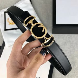 Damer Luxury äkta läderbälte Mens Fashion Designer Belts Girls Midjeband Golden Letter Buckle Belt Unisex Cool Belt High Quality