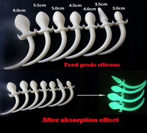 Handmade Luminous Silicone Dog Slave Tails Anal Plug Butt Plug For Anal Sex Toys Role Play Sex Products For Lover9557383