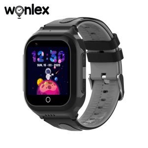 Watches Wonlex Smartwatches 4G Kids School موقع GPSTRACKER كاميرا فيديو ذكية KT24S SIMCARD SOS CLOCK WATK