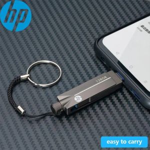 Boormachine HP Pen Drive USB 3.1 Flash Drive 32 ГБ 64 ГБ 128 ГБ OTG Тип C USB Tiny Pendrive Memory Stick Устройство U Диск Mini FlashDrive