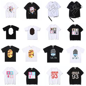 fashion mens women designer t shirt hip hop clothes summer shirts women t shirts paint couple short sleeves cottom tee loose