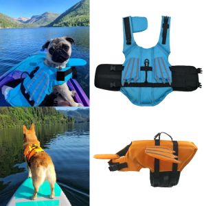 Västar Dog Life Jacket Reflective, Angel Wings Pet Floatation Life Vest för små stora stora hundar Livrädd för poolstrandbåt