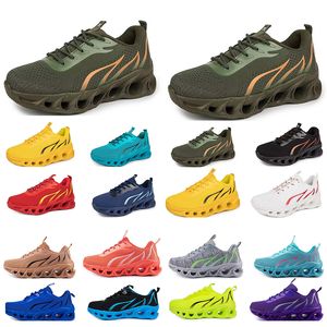 Scarpe da corsa GAI per uomo donna nero bianco rosso bule giallo sneakers sportive da ginnastica comode e traspiranti64