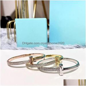 Luxurys Designers Bracelet Luxury Strands Jewelry Couple Style For Women Wedding Accessories Fashion Party Gifts Good Nice Drop Delive Dhbem