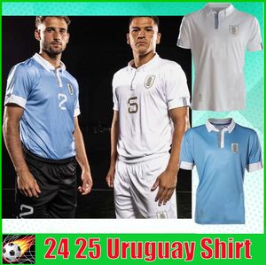 24 25 Uruguay Soccer Jerseys 100th Anniversary 2024 L.Suarez E.Cavani N.De La Cruz G.De Arrascaeta F.Valverde R.Araujo