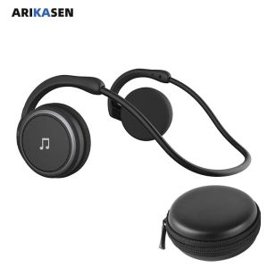 Cuffie A6 Piccole cuffie Bluetooth avvolgenti la testa Comode cuffie wireless Cuffie Bluetooth pieghevoli con borsa per microfono