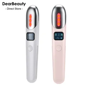 Массажер EMS Electric Eye Massager Antifrinke Eye Massage Antistaring Eye Care Светодиодный экран горячее массаж USB.