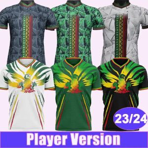 23 24 Mali National Team Mens 선수 축구 유니폼 M. Fofana Bissouma Kone Hamari Traore Djenepo Samassekou Adama Home Away Away Away 3rd White Black Green Football Shirts