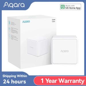 Control Original Aqara Magic Cube Zigbee Version Controller by Six Actions app mi home Controller For Xiaomi Home Device Smart Hoom