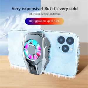 Coolers For PUBG Mobile Phone Cooler Cooling Fan Gamepad Holder Bracket Fan Radiator For IPhone Huawei Xiaomi Tablet USB Charging