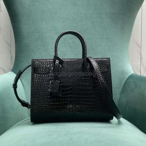 2024ss designer órgão tote bags 26 cm crossbody saco 10a crocodilo impressão bolsa de ombro alta qualidade saco noite y055c