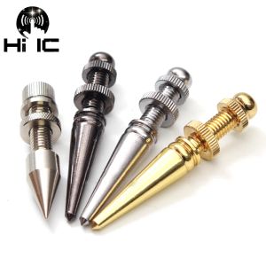 Accessori 4PCS Allungare Spike Altoparlante Punte di Isolamento Del Basamento Del Piede Altoparlante HiFi Antiurto Cono Base Pad Altoparlante Spike Chiodi Del Piede