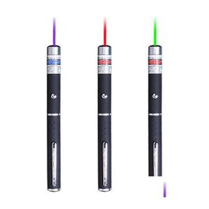 Laserpointer 5 MW 532 Nm grüner Stift Powerf Pointer Presenter Remote Lazer Jagd Bore Sighter ohne Batterie9916307 Drop Lieferung E Dhocg