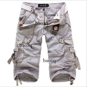 8 ألوان بالإضافة إلى الحجم 29-48 New Brand Summer Camouflage Sould Cargo Shorts Men Camo Summer Short Pants Homme Shorts No Belt G1209