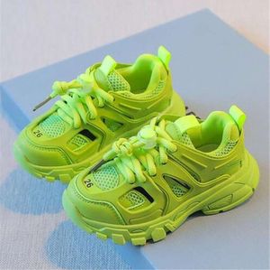 2024 Kids Shoes Designer Sneakers Spring Autumn Children Shoe Boys Girls Sports Breathable Kid Baby Youth Casual Trainers Toddlers Infants Athletic Sneaker 132ess