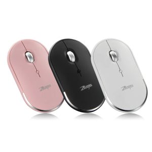 Mouse BOW Mouse Bluetooth ultra sottile 2.4G Mini mouse wireless con batteria Mouse Bluetooth in lega di alluminio per computer portatile