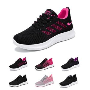 Utomhus löparskor för män kvinnor andningsbara atletiska sko herrar sporttränare gai lila rosa mode sneakers storlek 36-41