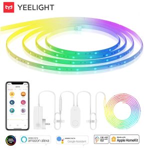 Control Global version Yeelight Aurora Smart Light Strip 1S RGB Colorful WiFi 2M To 10M 60 LED LightStrip For APP xiaomi mi home Homekit