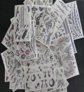 200 unidades 9517 cm tatuagens temporárias nos lábios à prova d'água corpo mix designtattoo stickers1122717