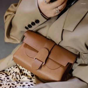 Evening Bags Genuine Leather Female Shoulder Bag 2024 Luxury Designer Ladies Messenger High Quality Women Chest Waist Packs