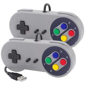 Gamepads 2st USB GamePad Gaming Joystick SNES Game Controller Retro GamePads för PC Nespi Retropie Game Control för Raspberry Pi 4 B