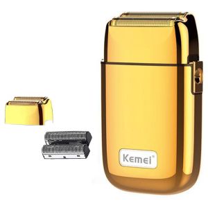 Razor Kemei TX3 Substituição Razor Blade Shaver Head for Mens Electric Shaver Kmtx1 Razor Fomla Mesh Rede Original de barba