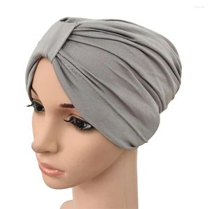 Etniska kläder Hijab Caps Women Turban Cap Muslim huvudduk