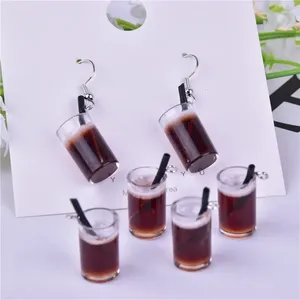 Uroki 10pcs/pakiet 26 12 mm Coli Glass Drink Drink do DIY kolczyki Bransoletka biżuteria