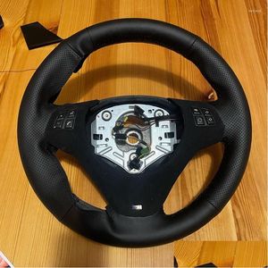 Steering Wheel Covers Ers Anti-Slip Artificial Leather Braid Car Er Wrap For M Sport M3 E90 E91 E92 E93 E87 E81 E82 E88 Accessories Dhdct