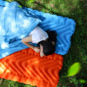 Mat Waterproof High Elastyczność Piknik Mata Kempingowa Szybka inflacja Ultralight Outdoor Camping Pad Sleeping Mattress do podróży