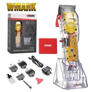 Trimmers WMARK transparent Hair clipper oil head hair clipper NG108S special for hot charging hair salon