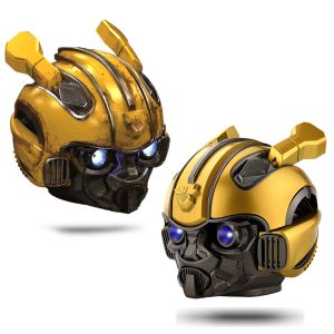 Speakers Bumblebee Helmet Bluetooth Speaker Fm Radio Usb Mp3 TF Smart Subwoofer Blue Tooth 5.0 Portable Mini Wireless Stereo Loudspeakers