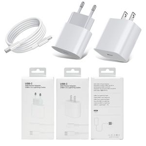 iPhone Charger 20WPD Fast Charging with Cable European and American Standard Type-c Interface Fast Charging Head Multi-protection not to hurt the phone