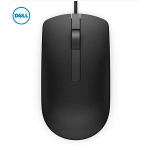 Mouse Dell MS116 cavo mouse computer desktop ufficio portatile mouse domestico nero/bianco con USB