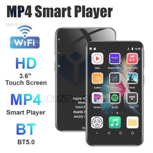 プレーヤーMP4プレーヤー3.6インチフルタッチスクリーンBluetooth WiFi MP3 MP4 Spotify Androidストリーミングをサポートするヘブライ語をサポートする