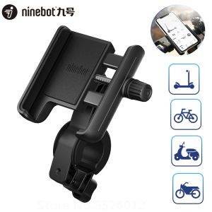 Controle ninebot scooter guiador suporte do telefone adequado para scooter elétrico ninebot g30 max bicicleta motocicleta kickscooter suporte