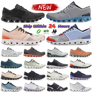 Menskvinnor Rinnande skor x 3 skift sneakers x3 CloudMonster White Black Niagara Ash Eloy Grey bly Gurkmeja Designer Shoe Men Outdoor Sneaker Mesh Sport Trainers