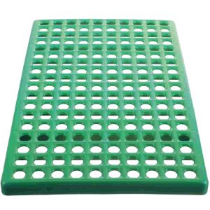 Accessories Rabbit Cage Leaky Board Mat Pad Floor Bunny Pet Bedding For Small Animals Feet Bedding Base Plate Hole Pet Urine Drain