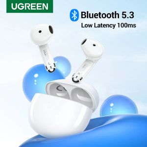 Fones de ouvido ugreen hitune h5 tws fones de ouvido sem fio tws microfone duplo chamada redução ruído inear handfree