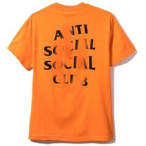 Wysokiej jakości koszule męskie mody A s c anty-towarzyskie klub cross bawełniany t-shirt T-shirt krótka para azjatycka rozmiar S-4xl Discount Wysoka jakość