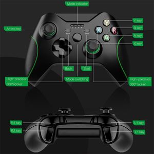 Högkvalitativa trådbundna spelkontroller Dual Motor Vibration Gamepad Joysticks Compatible med Xbox Series X/S/Xbox One/Xbox One S/One X/PC med detaljhandeln